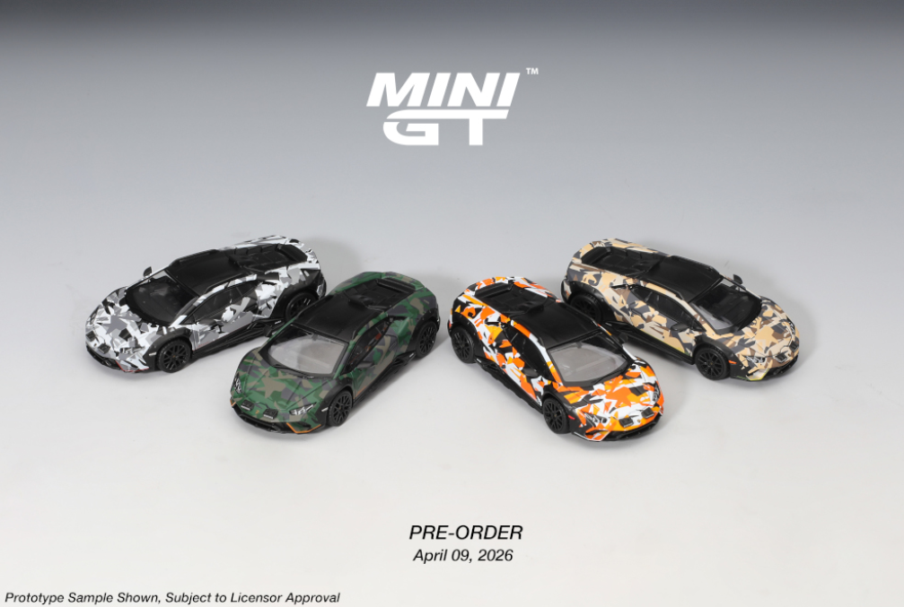 Lamborghini Huracán Sterrato All Terrarin 4 Set