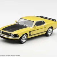 Ford Mustang Boss 302 1969 Bright Yellow / Blister