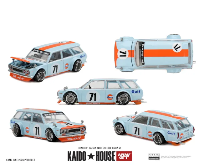 Datsun KAIDO 510 GULF Wagon V1