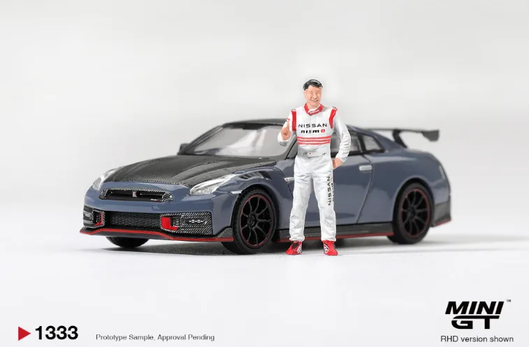 Nissan GT-R Nismo 2024 Tsukuba Production Car Lap Record W / Matsuda Figure Tsugio Matsuda Collection