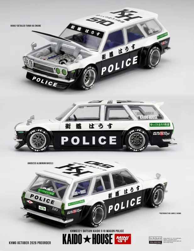 Datsun KAIDO 510 Wagon Police