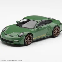 Porsche 911 (992) GT3 Touring Auratium Green / Blister Packaging