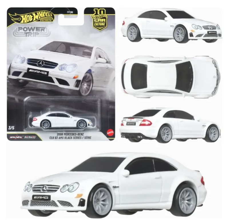 Hot Wheels Premium Car Culture Power Trip Mercedes Clk 63 Am