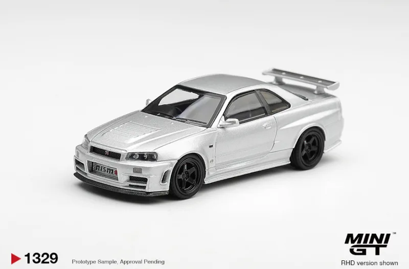 Nissan NISMO R34GT-R Z-tune Z-Tune Silver / Blister Packaging