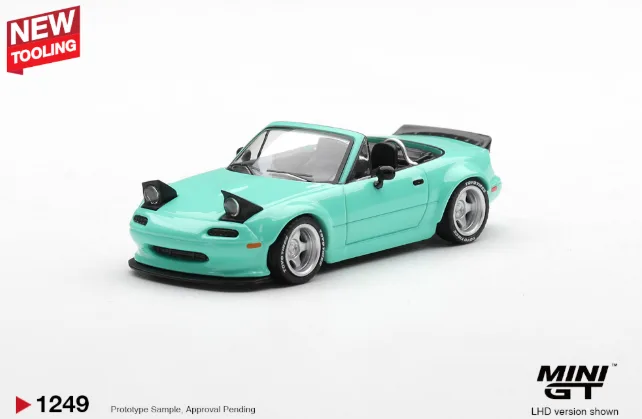 Mazda MX-5 (NA) Pandem Mint Green LHD / Blister Packaging