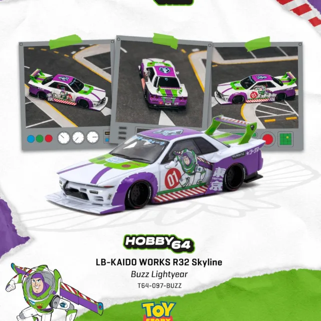 LB-KAIDO WORKS R32 Skyline Buzz Lightyear