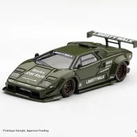 Lamborghini Countach LB-WORKS Army Green / Blister Packaging