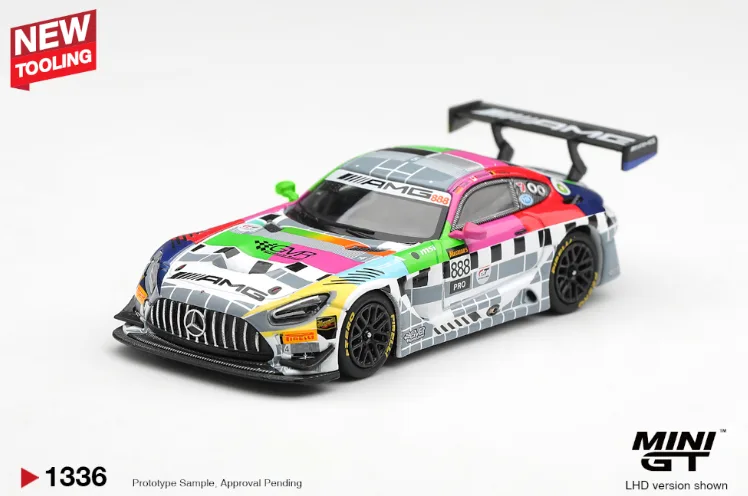 Mercedes-AMG GT3 #888 Mercedes-AMG Team GMR Meguiar´s Bathurst 12 Hour 2025 / Blister Packaging