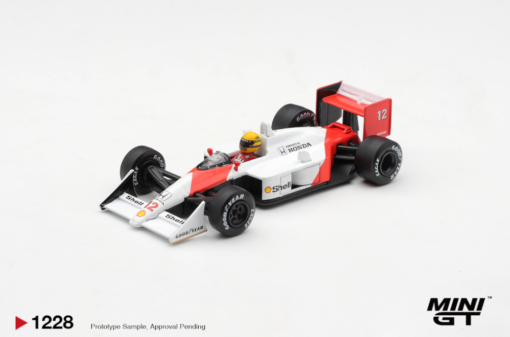 McLaren MP4/4 #12 Ayrton Senna 1988 Canadian Grand Prix Winner /Blister Packaging